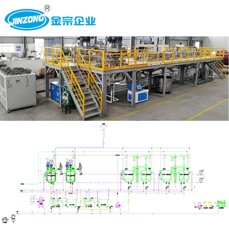 Double Shaft Latex Paint Dispersing Machine