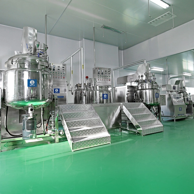 300L Vacuum Emulsifying Homogenizer Mixer Vacuum Emulsify Mixer for Onitment and Cream